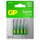 Батарейка GP Super G-Tech AAA (LR03) 24A алкалиновая, BC4 - фото 5