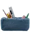 Пенал-косметичка из искусственного меха на молнии, с подкладкой, треугольной формы, голубой, Yoi - фото 7