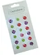 Стикеры полубусины синие/зеленые/красные, 18шт - фото 3