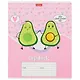 Тетрадь в линейку Hatber, "Веселые Авокадики", 12 листов, в ассортименте - фото 3