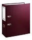 Папка архивная 70мм А4 бордо, бумвинил, прозр.карман, СТАММ - фото 1