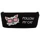 Пенал на молнии «Follow my cat», 20 х 8 см - фото 4