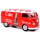 432202 Машинка литая коллекционная Motor City Classics - Die-сast модель по лицензии Coca-Cola 1962 Volkswagen Cargo Van, масштаб 1:43 - фото 4