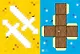 В стиле Minecraft. Развивающая книжка с цветной бумагой. Цветная бумага c узорами - фото 3