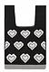 Сумочка вязаная Сердечки (текстиль) (20х33) (12-11515-B005) - фото 1