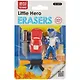 Набор Ластики пазлы Little Hero (блистер) (12-24335-QH-8392) - фото 2