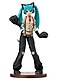 Фигурка аниме SEGA Хатсунэ Мику Кошка Hatsune Miku Project DIVA Hatsune Miku Kitty Cat 23см 40248 - фото 1