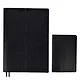 Ежедневник недат. А5+ 160л 175*245 "Сариф" черный + обложка на паспорт, мягк.переплет, блинтовое тиснение, офсет, ляссе, подар. упаковка - фото 1
