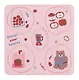 Набор спонжей для макияжа Kawaii (розовый) (5шт) (12-03122026-21) - фото 4