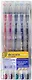 Ручки гелевые Crown, 5 цветов 0,5 мм - фото 1