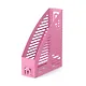 Лоток вертикальный "Office. Pastel", 75мм, пластик, розовый, ErichKrause - фото 1