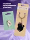 Набор Брелок My lucky charm Котик с хвостиком (черный) (металл) (12-07150-Z1823)+Значок Pin Joy Котик с гитарой (металл) (12-08599-925) - фото 5
