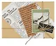 Коробка подарочная "Newspaper" 23*16*9,5см, картон - фото 3