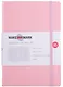 Книга для записей А5 100л кл. "Make your mark" розов.тв.переплет, тонир.блок, резинка, ляссе, инд.уп. - фото 1