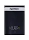 Обложка для паспорта Black (кожа) (ПВХ бокс) (ОК2018-16) - фото 1