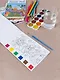 Набор раскрасок Русалочка/Mermaids (12л.) (+кисть) (упаковка) (3+) (11-22474-003)+Набор раскрасок Насекомые/Insects (12л.) (+кисть) (упаковка) (3+) (11-22474-004) - фото 5