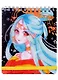 Записная книжка А6+ 100л кл. "Hello!" карт.фигурн.обл., полноцв.печать, цв.евроспираль, скр.углы, инд.уп. - фото 1