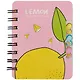 Записная книжка 95*120 57л лин. "Lemon" карт.обл., вырубка, спираль, инд.уп., ассорти - фото 4