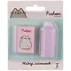 Ластики 02шт "Pusheen" книжка и карандаш, блистер - фото 1