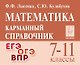 Математика. 7-11 классы. Карманный справочник - фото 1