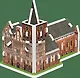 Сборная модель, 3D пазл Кафедральный собор, 11 дет., 7,2*4*6 см - фото 1