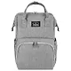 Рюкзак BRAUBERG MOMMY 40*26*17см. серый, коврик, крепления на коляску, термокарманы - фото 2