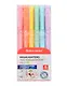 Текстовыделители 06цв "TWIN PASTEL" двусторонние, пл/уп, BRAUBERG - фото 1
