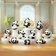 Фигурка коллекционная 52 Toys Panda Roll Ballet Performance Series в ассортименте (коробка) (10х8х8) (64654) - фото 7