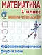 Математика. 1 класс. Изображаем математические фигуры и знаки - фото 1