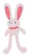 Мягкая игрушка Зайчик с банданой розовый (30см) (14-0899-202505-T47) - фото 1