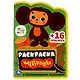 Развивающая раскраска с наклейками. Чебурашка - фото 1
