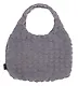 Сумка-шоппер стеганая (серая) (текстиль) (35х25) (12-12721-202411-B13) Bookvalno - фото 2