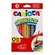 Карандаши цветные 18цв "Supercolor" шестигранные, к/к, подвес, Carioca - фото 1