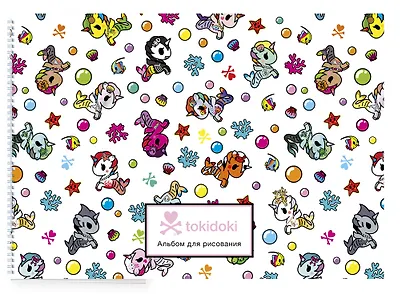 Альбом для рисования «Вселенная tokidoki. Единорожки», 25 листов - фото 2