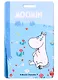 Чехол для карточек вертикальный MOOMIN Муми-тролль мечтает - фото 1