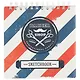 Скетчбук «Barbershop», 40 листов, 17 х 17 см - фото 1