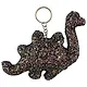 Брелок с блестками Динозаврик (текстиль) - фото 4