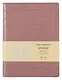 Книга для записей А5 100л лин. "Savage. Пудровый" евроспираль, иск.кожа, тонир.блок., тиснение серебр.фольгой, петля д/ручки, кармашки - фото 1