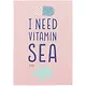 Ежедневник недатированный «Vitamin sea» А6+, 128 листов, Listoff - фото 1