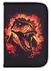 Пенал 1 отделение "Fire dino" с наполнением, 21*14 см, 24 предмета - фото 5