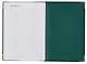 Ежедневник недат. А5 128л "SILVER" зеленый, иск.кожа 7Б, тв.переплет, мет.уголки, тонир.блок, тисн. фольгой, офсет, ляссе - фото 7