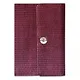 Ежедневник-органайзер Феникс+ А6+(13,5*18,5см) 320стр. недатированный Рептилия бордовый металлик, твердый переплет - фото 1