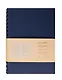 Ежедневник недат. А5 152л "Today" деним, интегр.переплет, иск.кожа, евроспираль, карман, петля д/ручки, тонир.блок, ляссе, инд.уп - фото 1