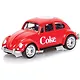 450027 Машинка литая коллекционная Motor City - Die-сast модель Coca-Cola 1967 Volkswagen Beetle, масштаб 1:50 (металлическая), возраст 14+ - фото 9