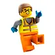 LEGO City: Дорожный каток, 78 деталей (60401) - фото 9