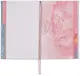Еженедельник дат. 2026г. А6+ 96л "Джут" розовый, кожзам, мягк.переплет, блинт.тиснение, тисн. фольгой, офсет, справ.мат-лы, вырубка, 2 ляссе, инд.уп - фото 9