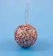 Новогоднее подвесное украшение Елочный шар (пенополистирол) (8х8) - фото 2