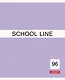 Тетрадь в клетку Listoff, Basic line, 96 листов, в ассортименте - фото 4
