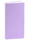 Книга для записей А5- 80л тчк. "Grace. Фиалковый" интегр.обл., иск.кожа, скругл.углы, ляссе - фото 1