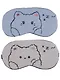Набор Маска для сна Kawaii Котик (12-37395-22-25)+Маска для сна Kawaii Мишка (12-37395-S50) - фото 1
